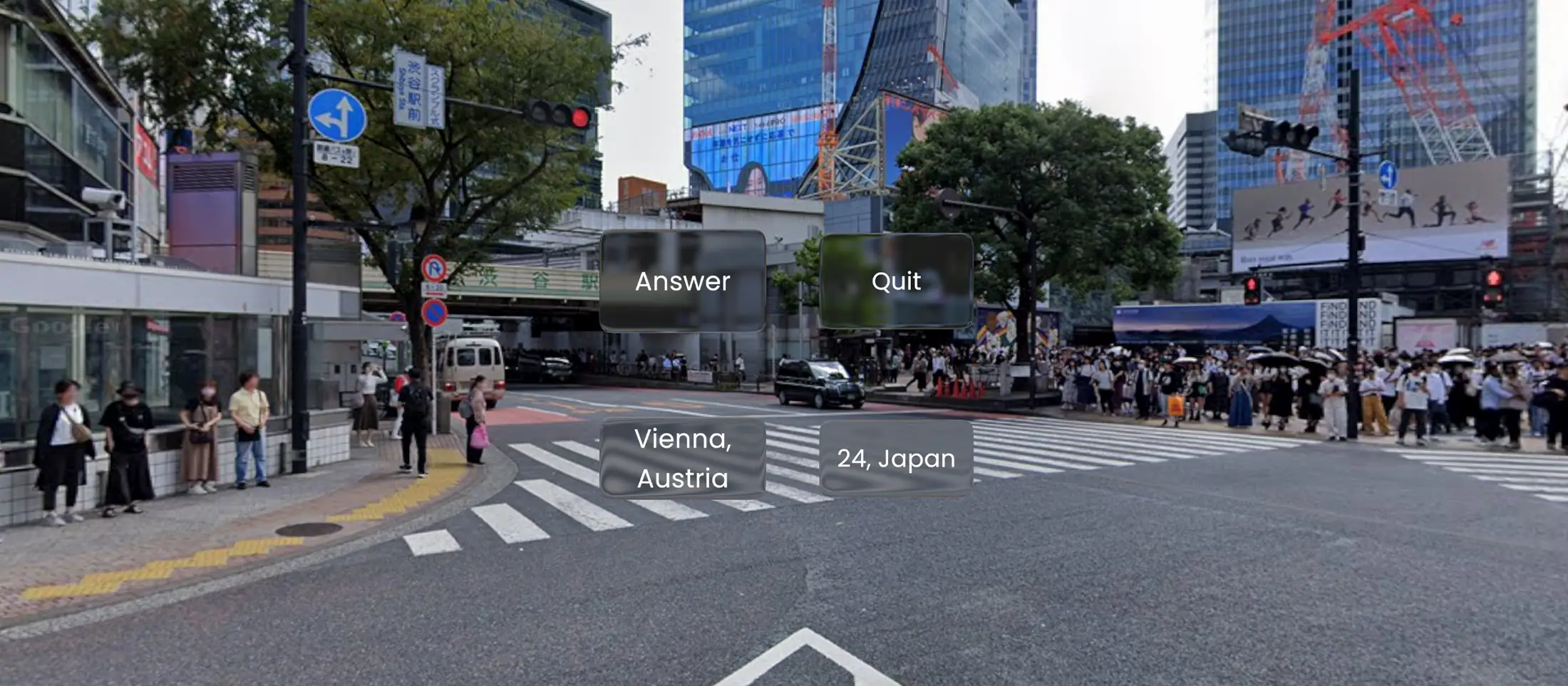 World Tour geography VR game